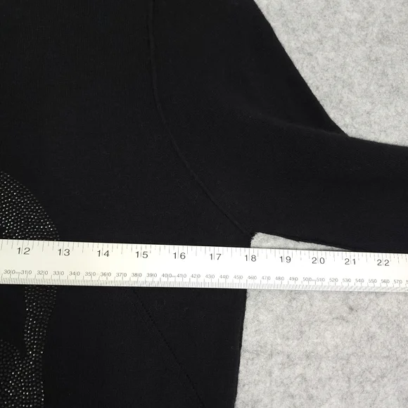 Zadig & Voltaire Cashmere Miss Bis CP Black Skull Sweater - Picture 7 of 9